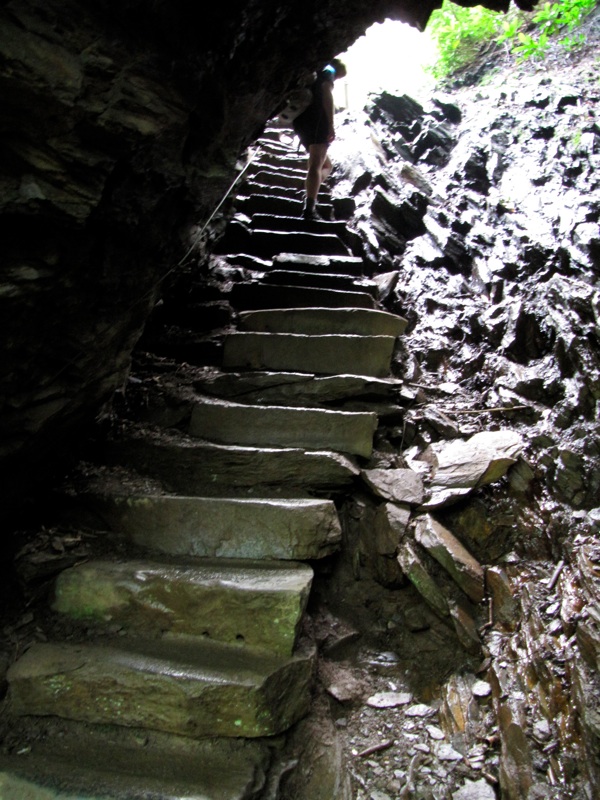 Inside Arch Rock