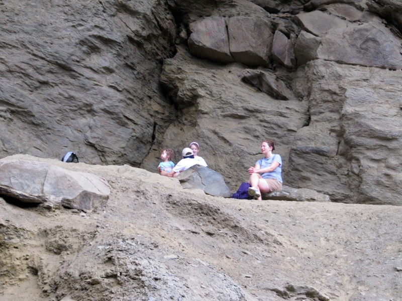 Walkers At Alum Cave Bluffs - 1