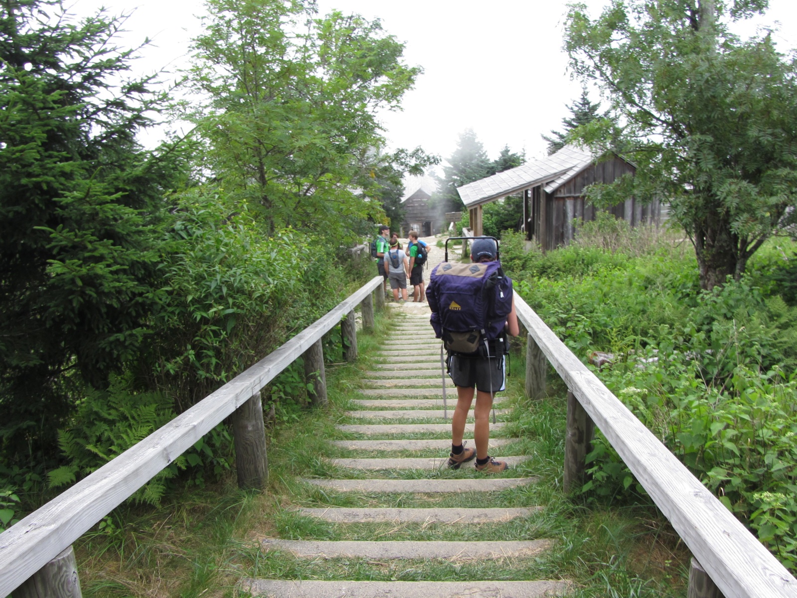 Arriving At The Lodge