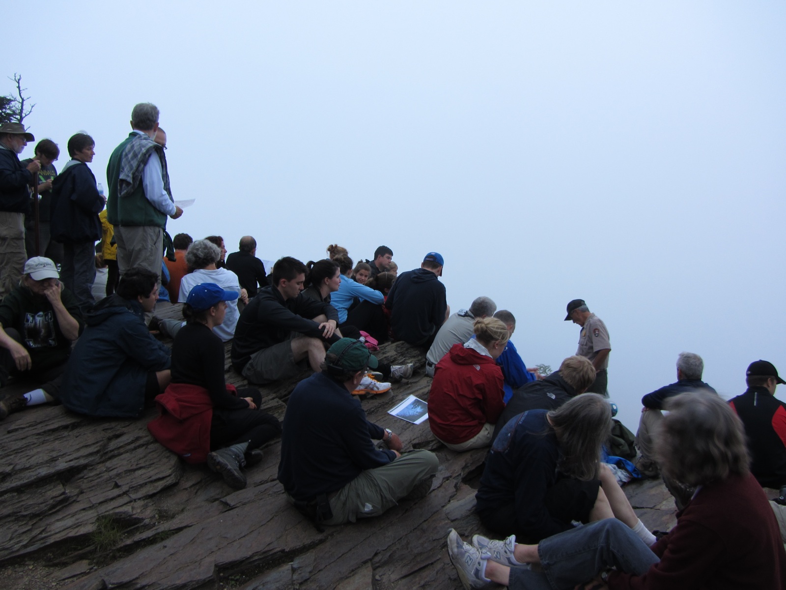 Group At Cliff Top - 1