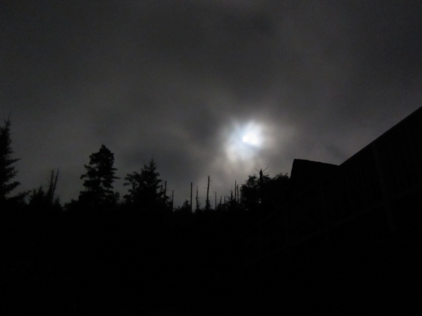 Moon Over LeConte