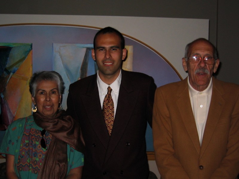 Juan and his parents, Maria and John