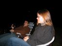 thumbnail of "Abby and John by the fire"