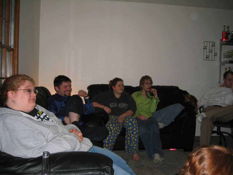 Erika, Mike, Kelsey, Ryan, Courtney and Half Dane
