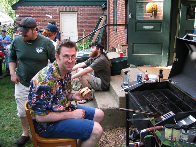 Brian At The Grill