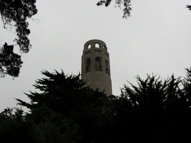 Approaching Coit Tower