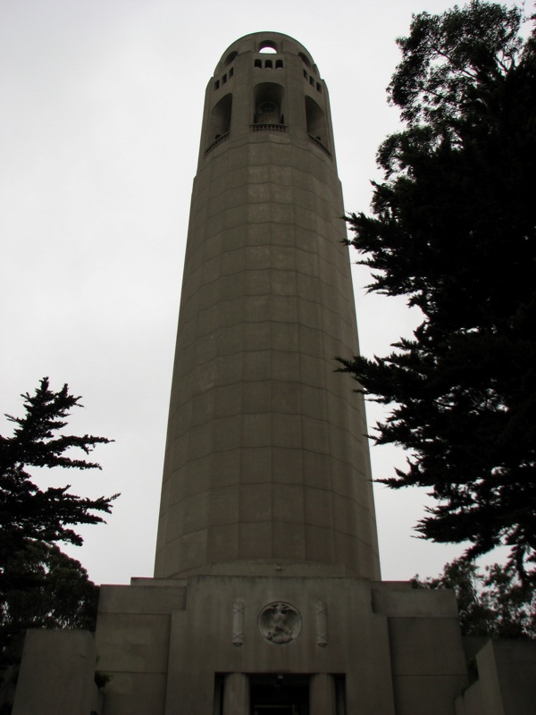 Coit Tower From Below