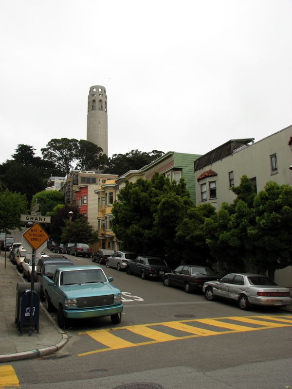 Coit Tower From Below - 1