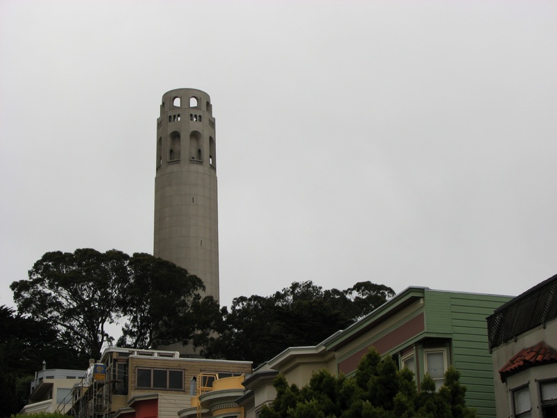 Coit Tower From Below - 2