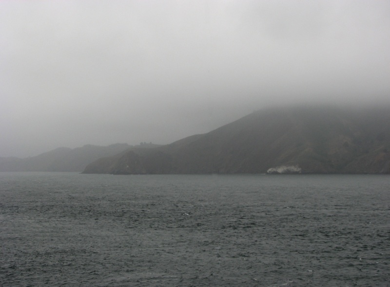 Foggy Coast From Fort Point - 1