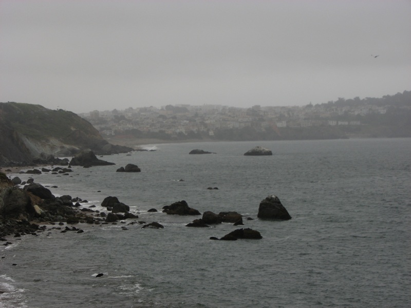 Foggy Coast From Fort Point - 3