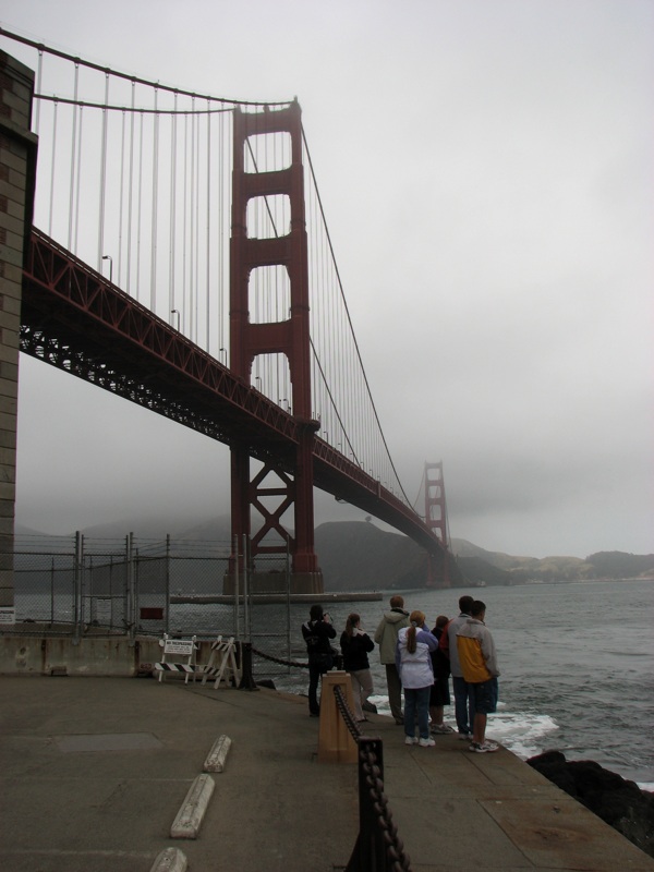 Golden Gate Bridge From Fort Point - 1