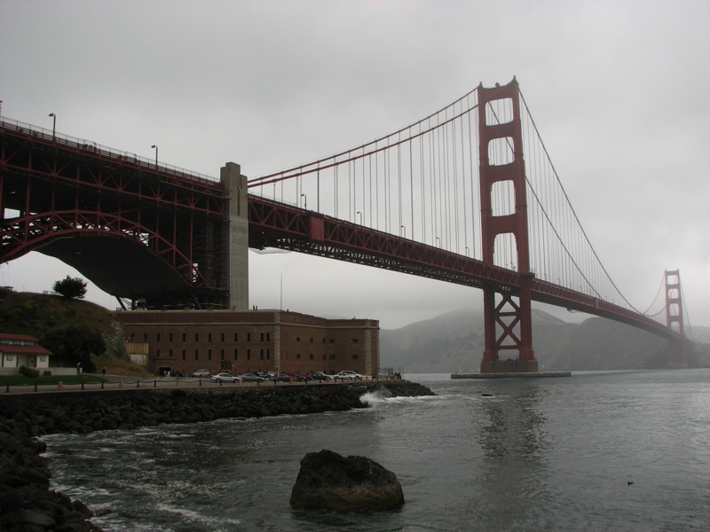 Golden Gate Bridge From Fort Point - 8