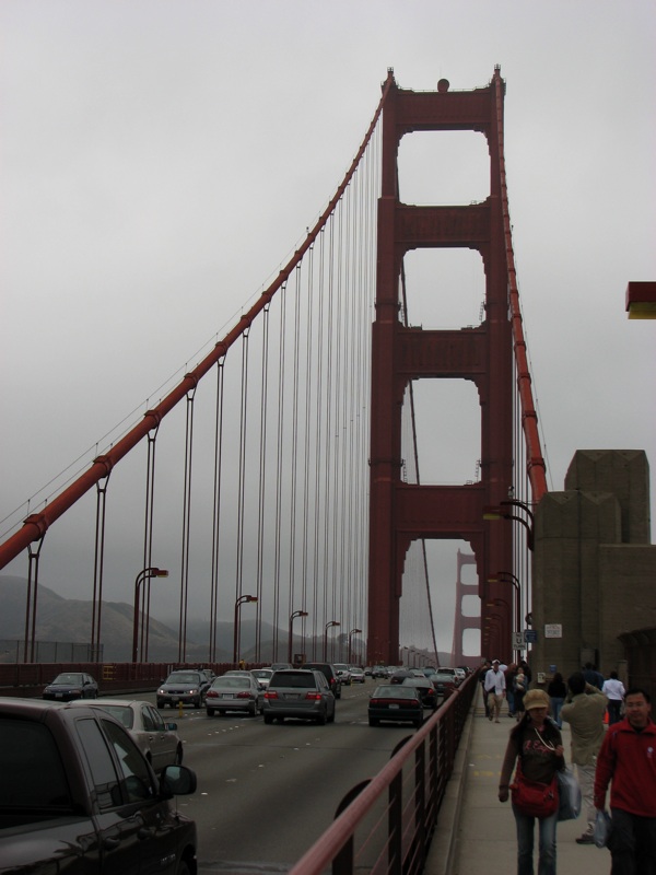 Golden Gate Bridge From The Bridge - 1