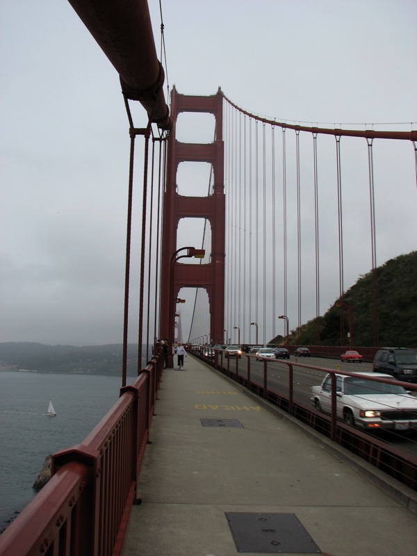 Golden Gate Bridge From The Bridge - 6