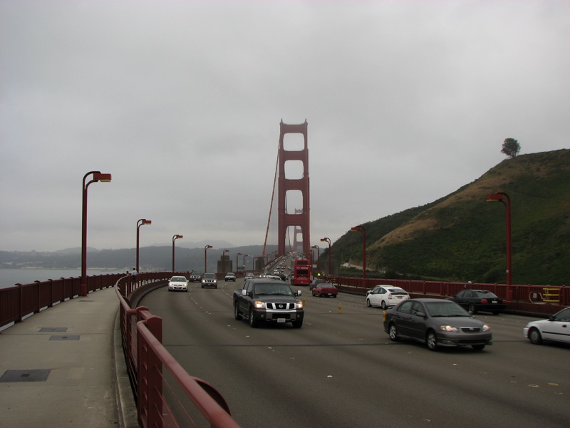 Golden Gate Bridge From The Bridge - 7