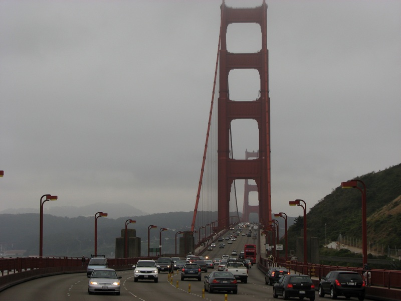 Golden Gate Bridge From The Bridge - 8
