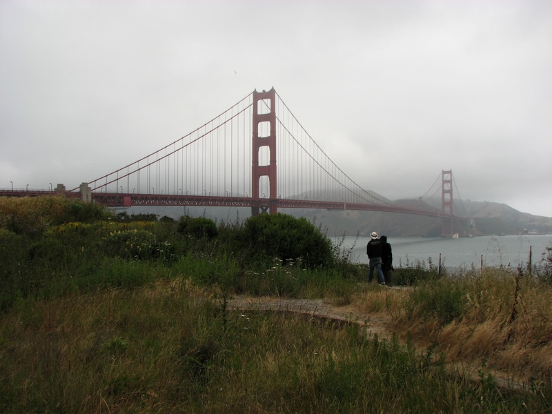Leaving The Golden Gate Bridge - 1