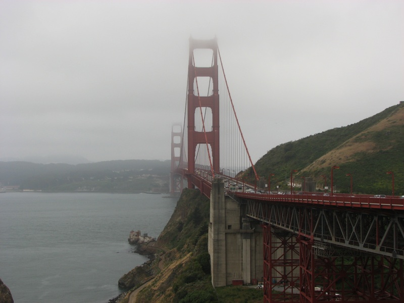 The Golden Gate Bridge From The Other Side - 2