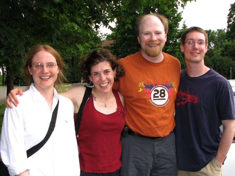 Margaret, Megan, Aaron And Björn