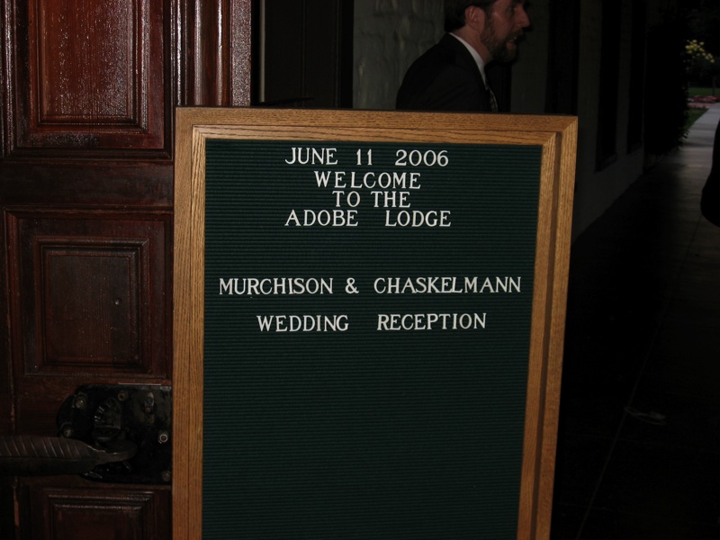 Wedding Sign