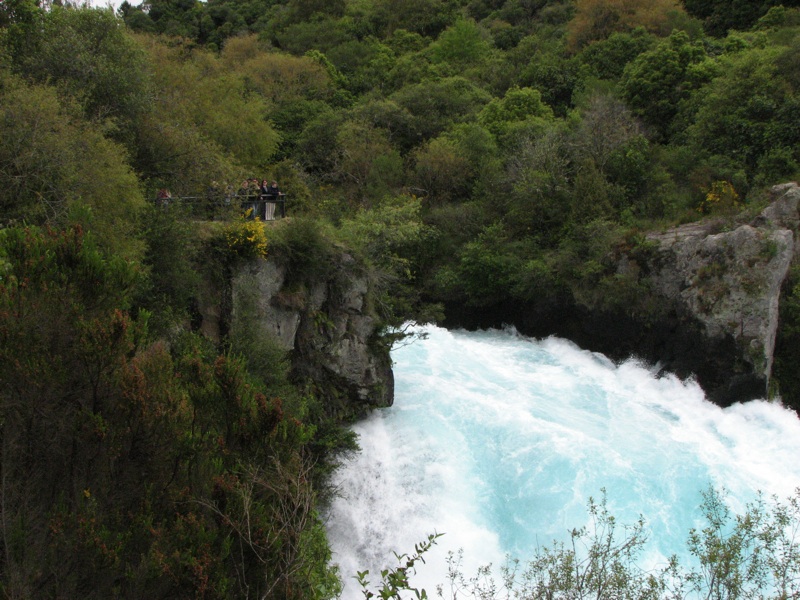 Abby At Huka Falls - 1