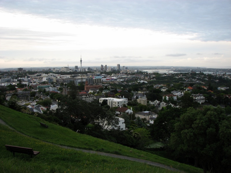 Downtown Auckland From Mount Hobson