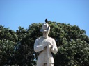 thumbnail of "Statue With Bird On Head"