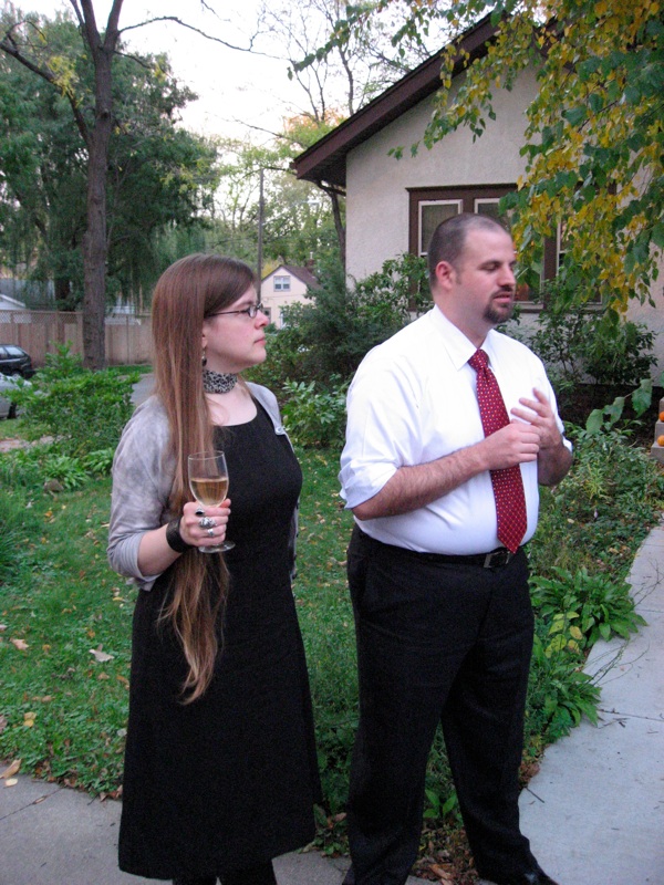 Abby & Ian Out Front