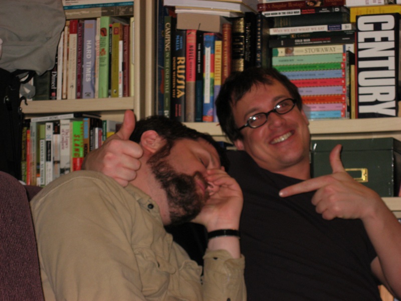 Napping Mike And Happy Scott