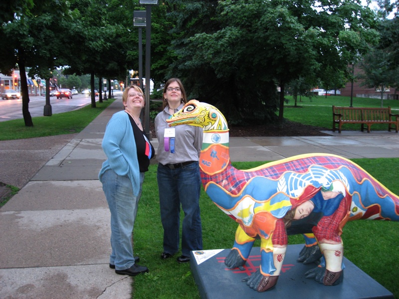 Betsy, Abby And The Macasaur