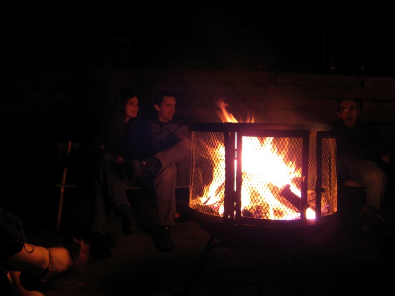 Jason & Marissa By The Fire - 1