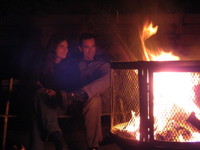 Jason & Marissa By The Fire - 2