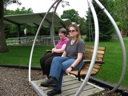 Thumbnail of Image- Susie & Abby Swinging