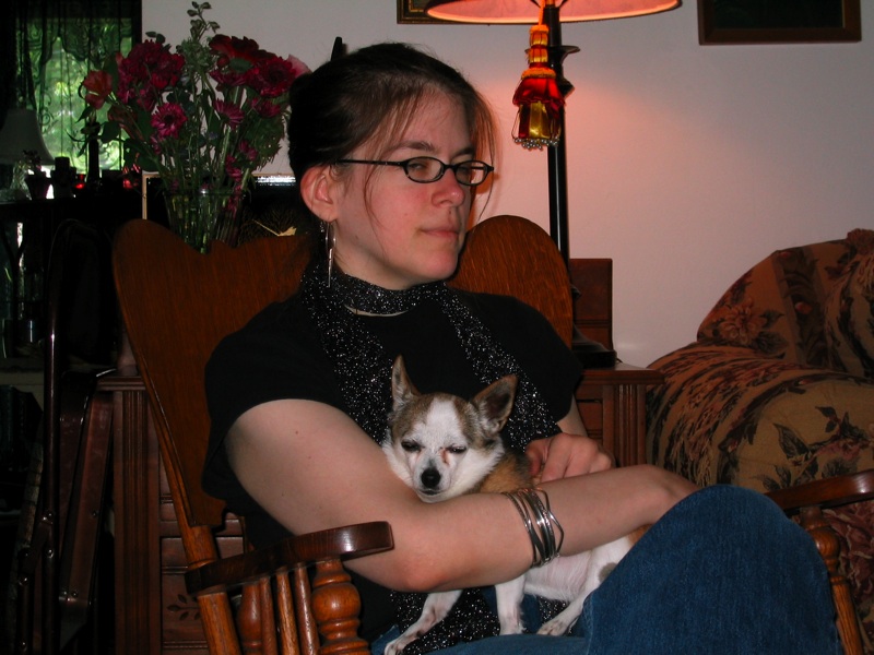 Abby and Coco Blinking