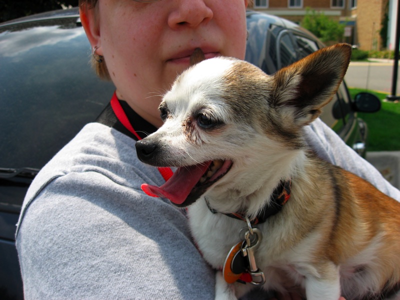 Betsy And Coco Outside The Hospital - 4