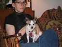 Thumbnail of Image- Coco and Abby Head On
