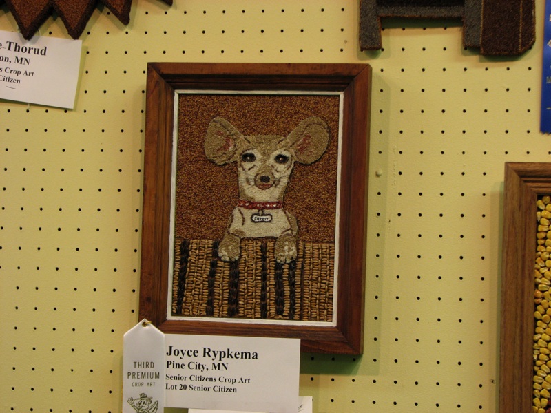 Seed Art- Mouse Named Snoopy