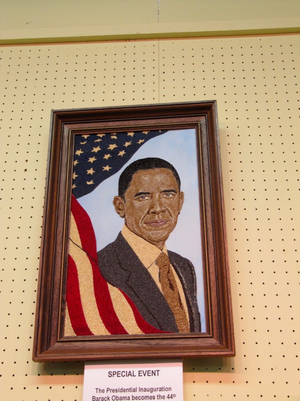 Crop Art - Obama
