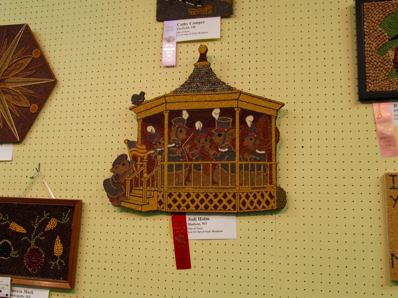 Crop Art - Squirrel Gazebo