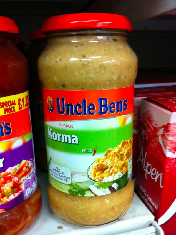 Uncle Ben's Korma