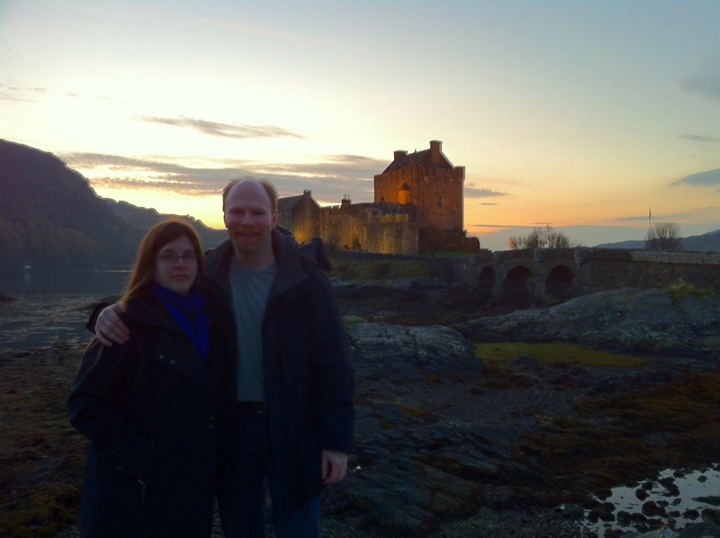 Abby & Aaron At Eilean Donan