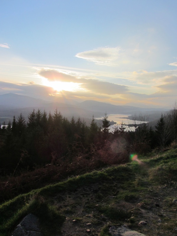 Overlooking Loch Garry