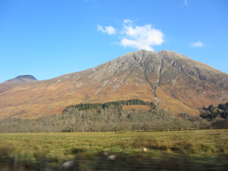 Peaks From The Bus