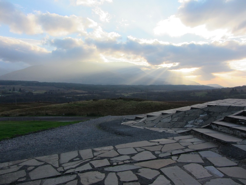 View From Commando Memorial - 2