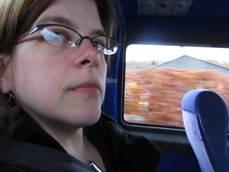 Abby On The Bus