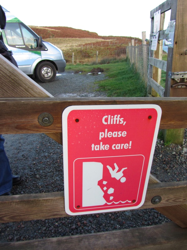Cute Cliff Sign