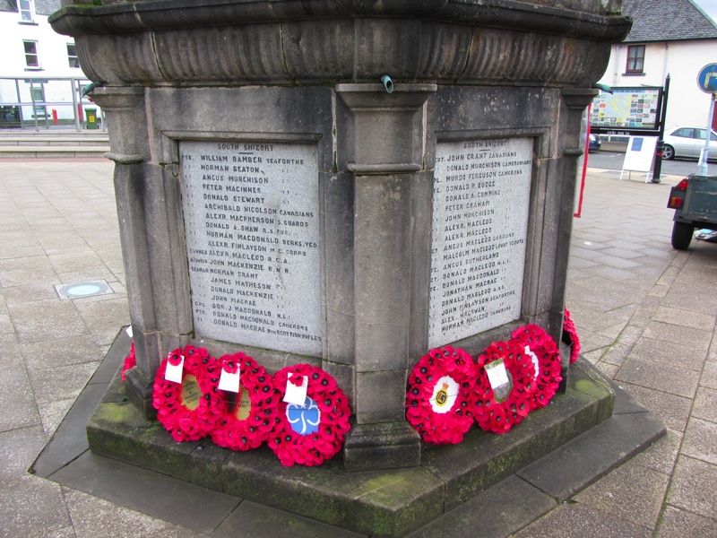 Portree War Memorial- Snizort