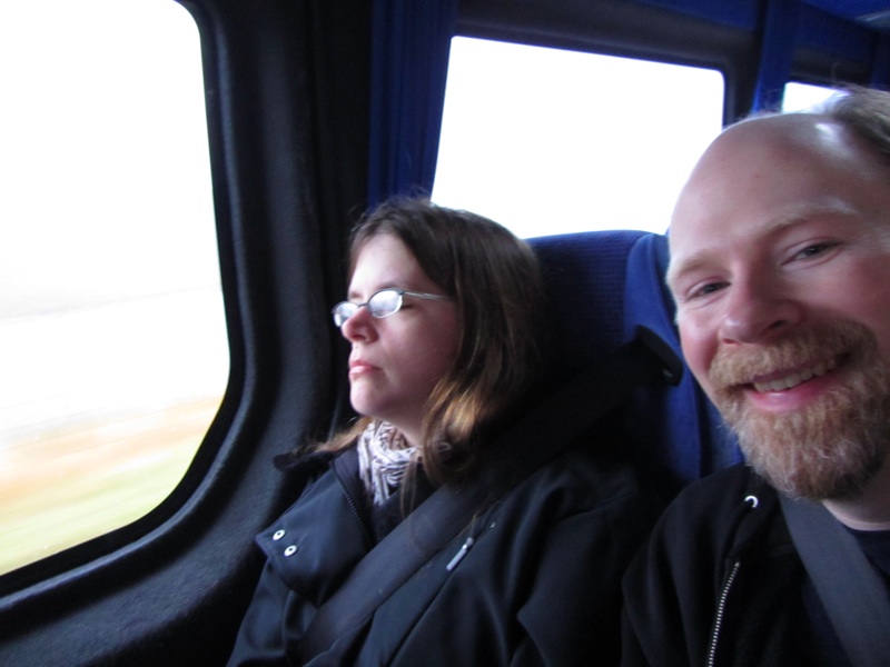Aaron & Abby On Bus