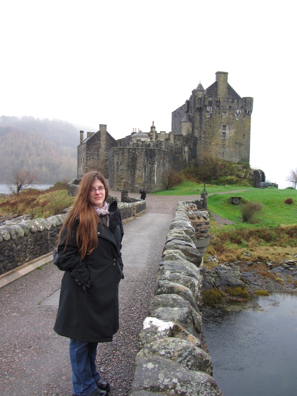 Abby At Eilean Donan - 1